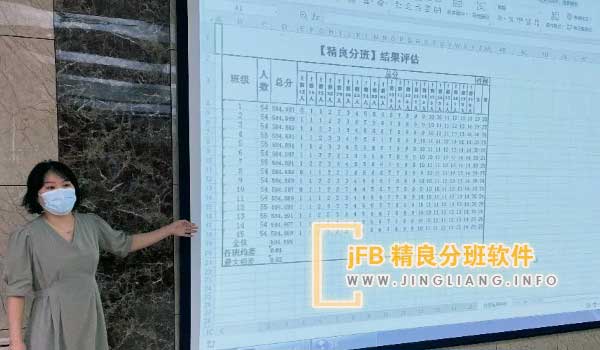 精良分班软件阳光分班现场：各个学校在进行分班工作时，应该坚持透明的操作方式，公开展示整个过程以及结果，以确保分班的公平性、公正性和透明性。
