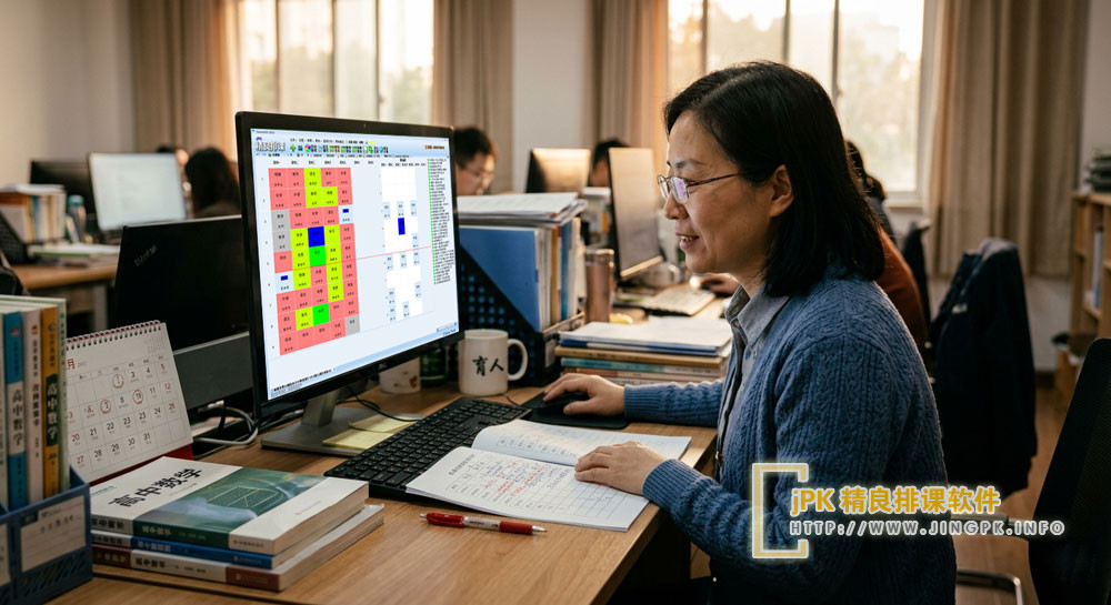 老师正在排课中